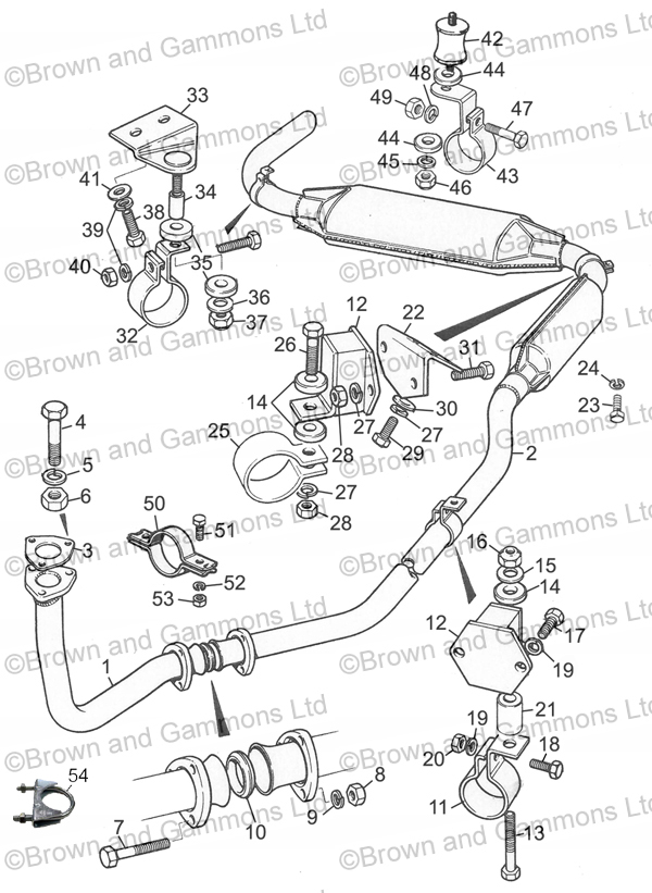 Image for 1500 Exhaust system